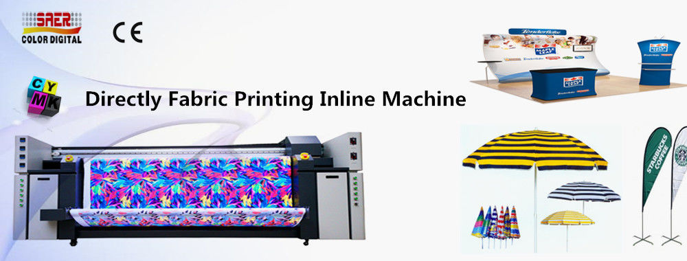 Máquina de impressão de matéria têxtil de Digitas