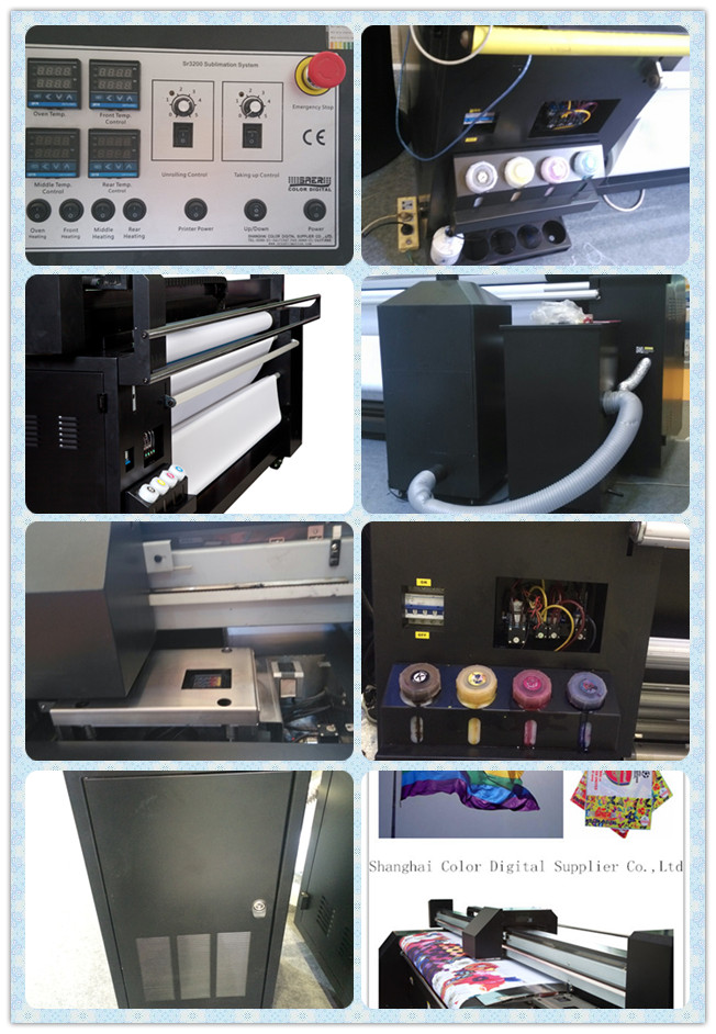 Máquina de impressão da esteira do sono do verão com dois cabeça de cópia de Epson DX5 2